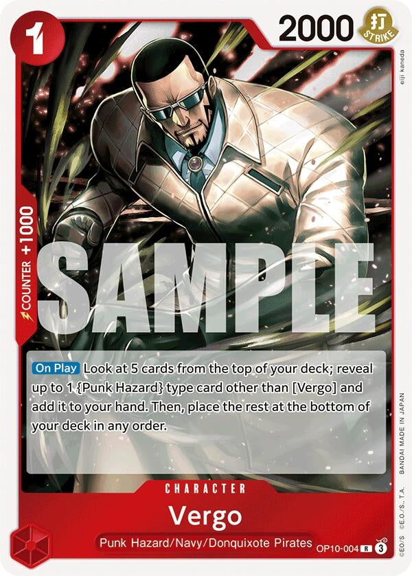 Image for Vergo [OP10-004] - One Piece Card Game