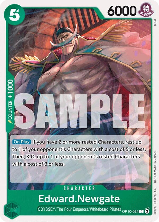 Image for Edward.Newgate [OP10-024] - One Piece Card Game