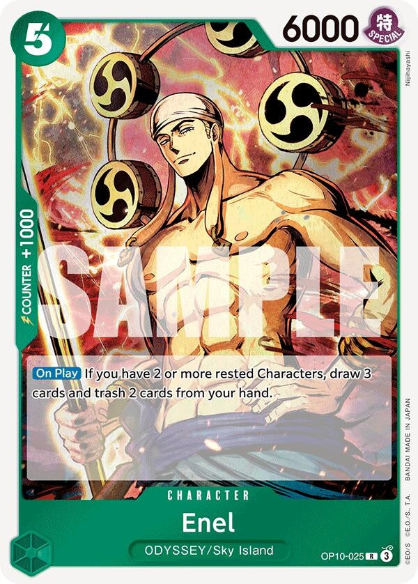 Image for Enel [OP10-025] - One Piece Card Game