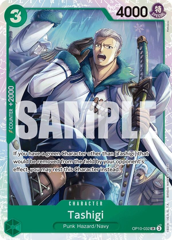 Image for Tashigi [OP10-032] - One Piece Card Game