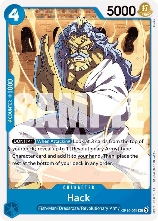 Image for Hack [OP10-051] - One Piece Card Game