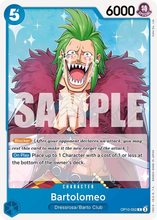 Image for Bartolomeo [OP10-052] - One Piece Card Game