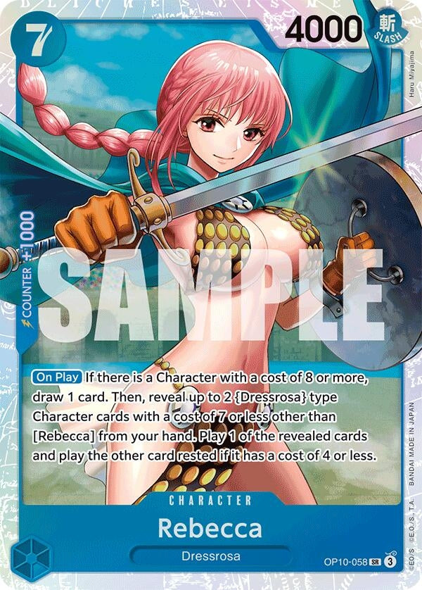 Image for Rebecca [OP10-058] - One Piece Card Game