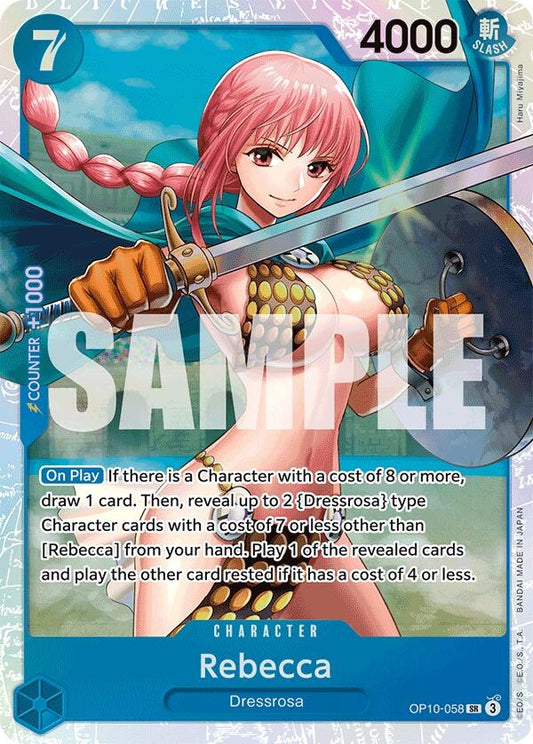 Image for Rebecca [OP10-058] - One Piece Card Game