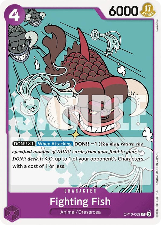Image for Fighting Fish [OP10-069] - One Piece Card Game