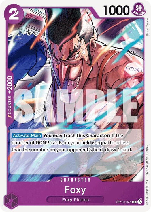 Image for Foxy [OP10-075] - One Piece Card Game