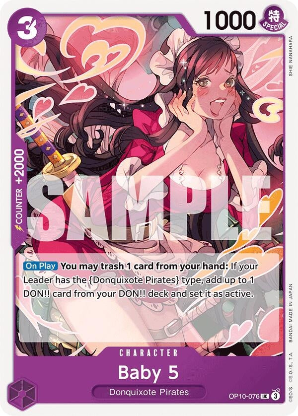 Image for Baby 5 [OP10-076] - One Piece Card Game