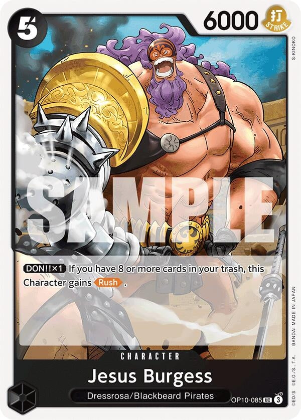 Image for Jesus Burgess [OP10-085] - One Piece Card Game