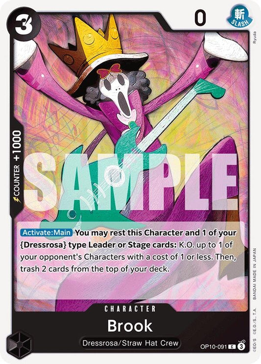 Image for Brook (091) [OP10-091] - One Piece Card Game
