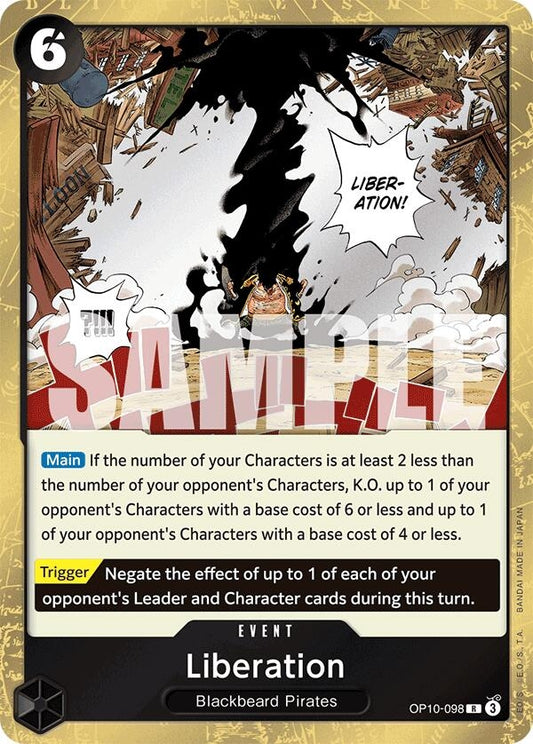 Image for Liberation [OP10-098] - One Piece Card Game