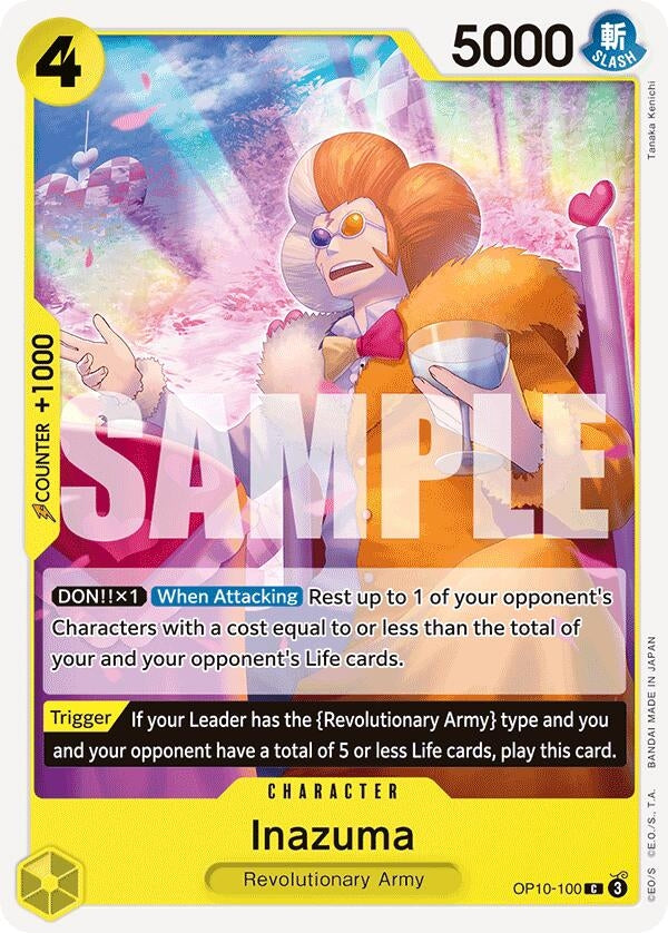 Image for Inazuma [OP10-100] - One Piece Card Game