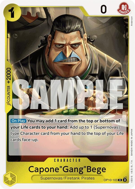 Image for Capone"Gang"Bege [OP10-103] - One Piece Card Game