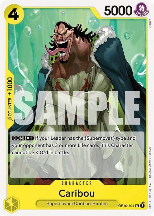 Image for Caribou [OP10-104] - One Piece Card Game