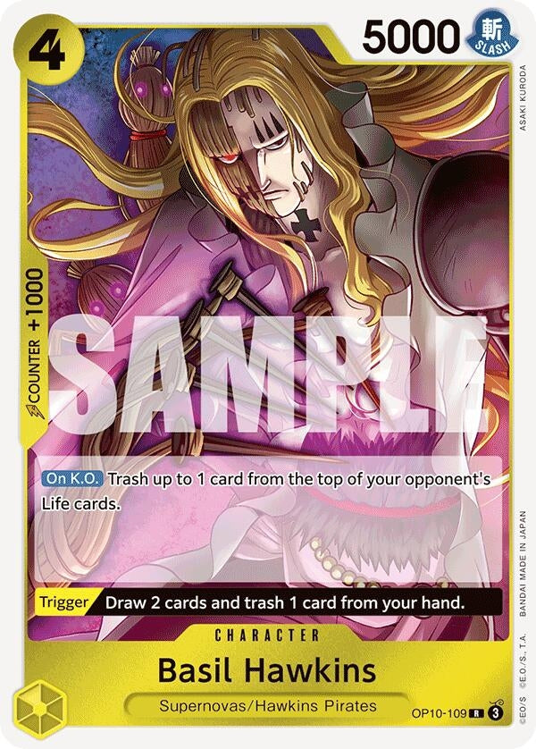 Image for Basil Hawkins [OP10-109] - One Piece Card Game