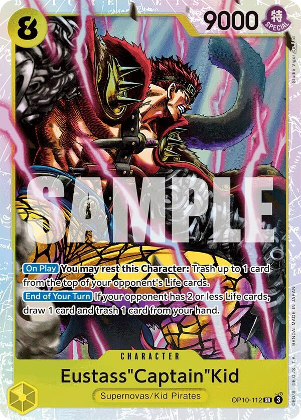 Image for Eustass"Captain"Kid (112) [OP10-112] - One Piece Card Game