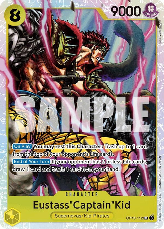 Image for Eustass"Captain"Kid (112) [OP10-112] - One Piece Card Game