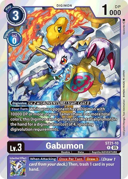 Image for Gabumon [ST21-10 R] - Digimon Card Game