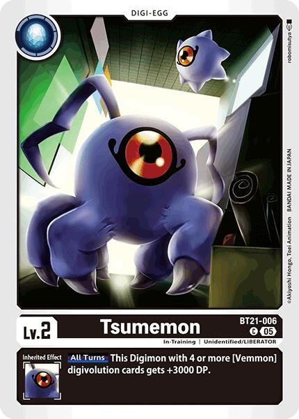 Image for Tsumemon [BT21-006 C] - Digimon Card Game