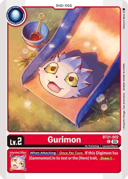 Image for Gurimon [BT21-002 C] - Digimon Card Game