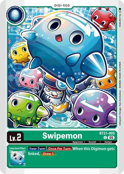 Image for Swipemon [BT21-005 C] - Digimon Card Game
