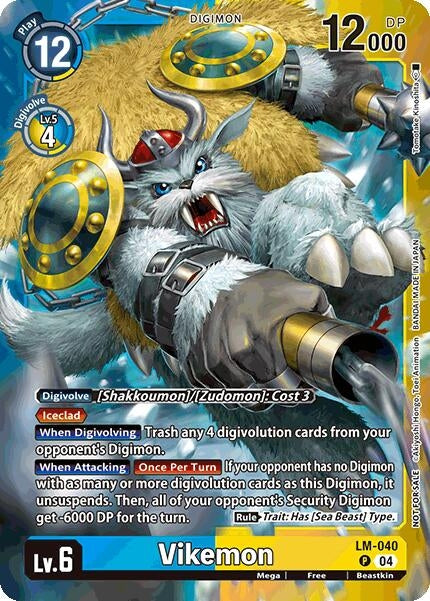 Image for Vikemon (Limited Card Pack) [LM-040 P] - Digimon Card Game