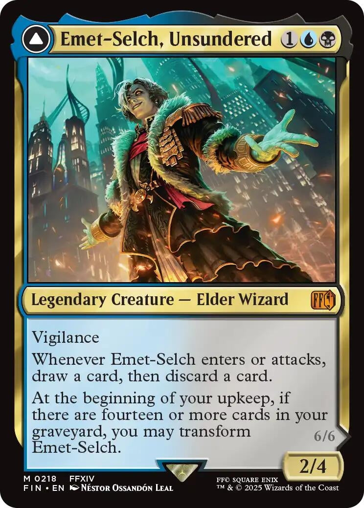 Image for Emet-Selch, Unsundered [218] - Magic: The Gathering