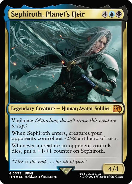 Image for Sephiroth, Planet's Heir [553] - Magic: The Gathering