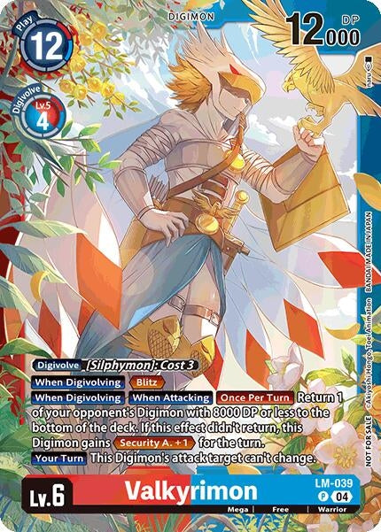 Image for Valkyrimon (Limited Card Pack) [LM-039 P] - Digimon Card Game