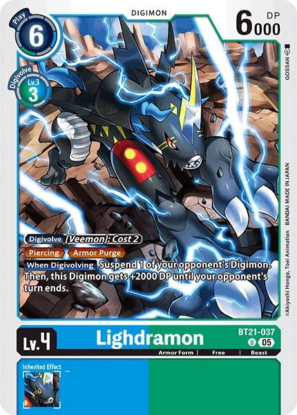 Image for Lighdramon [BT21-037 U] - Digimon Card Game