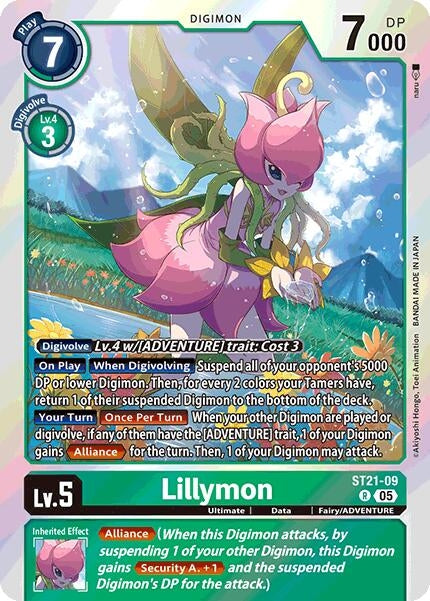 Image for Lillymon [ST21-09 R] - Digimon Card Game