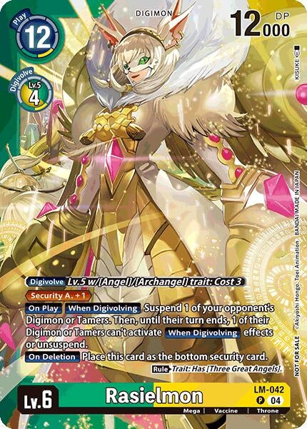 Image for Rasielmon (Limited Card Pack) [LM-042 P] - Digimon Card Game