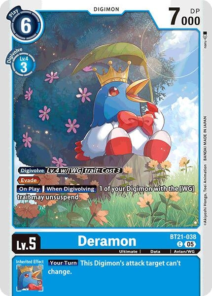 Image for Deramon [BT21-038 C] - Digimon Card Game
