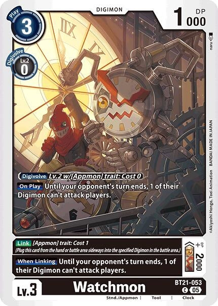Image for Watchmon [BT21-053 C] - Digimon Card Game