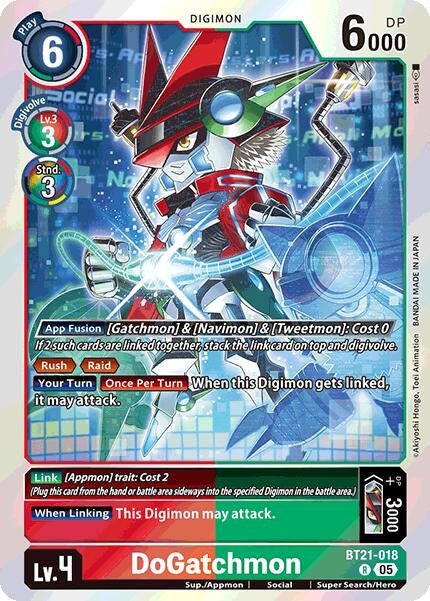 Image for DoGatchmon [BT21-018 R] - Digimon Card Game