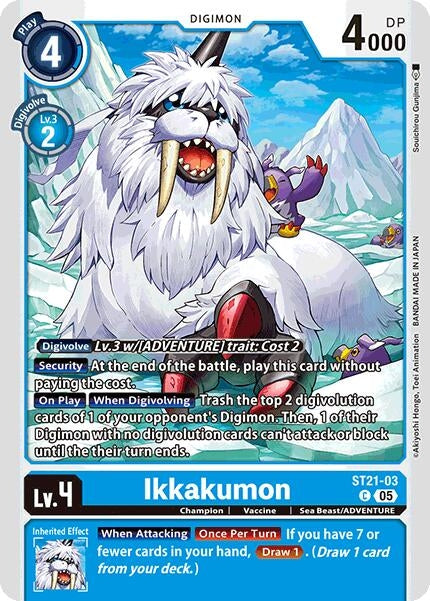 Image for Ikkakumon [ST21-03 C] - Digimon Card Game
