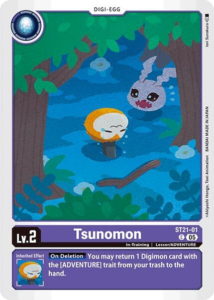 Image for Tsunomon [ST21-01 C] - Digimon Card Game