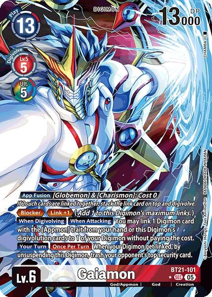 Image for Gaiamon (Alternate Art) [BT21-101 SEC] - Digimon Card Game