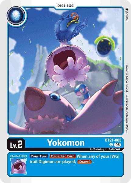 Image for Yokomon [BT21-003 C] - Digimon Card Game