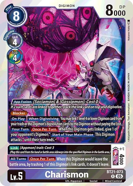 Image for Charismon [BT21-073 R] - Digimon Card Game