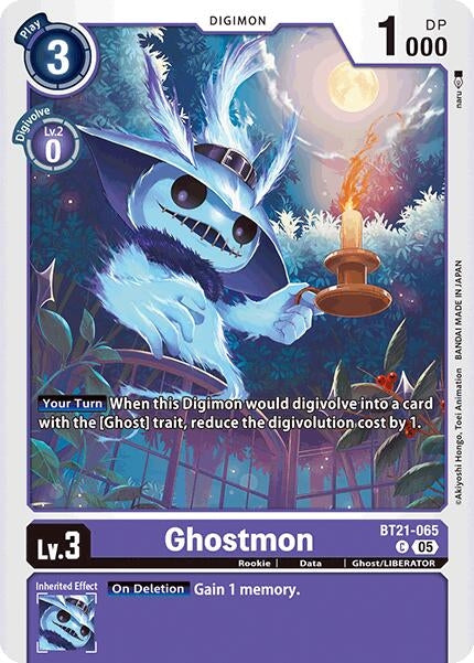 Image for Ghostmon [BT21-065 C] - Digimon Card Game