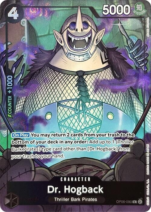 Image for Dr. Hogback (Premium Card Collection -Best Selection Vol. 3-) [OP06-090] - One Piece Card Game