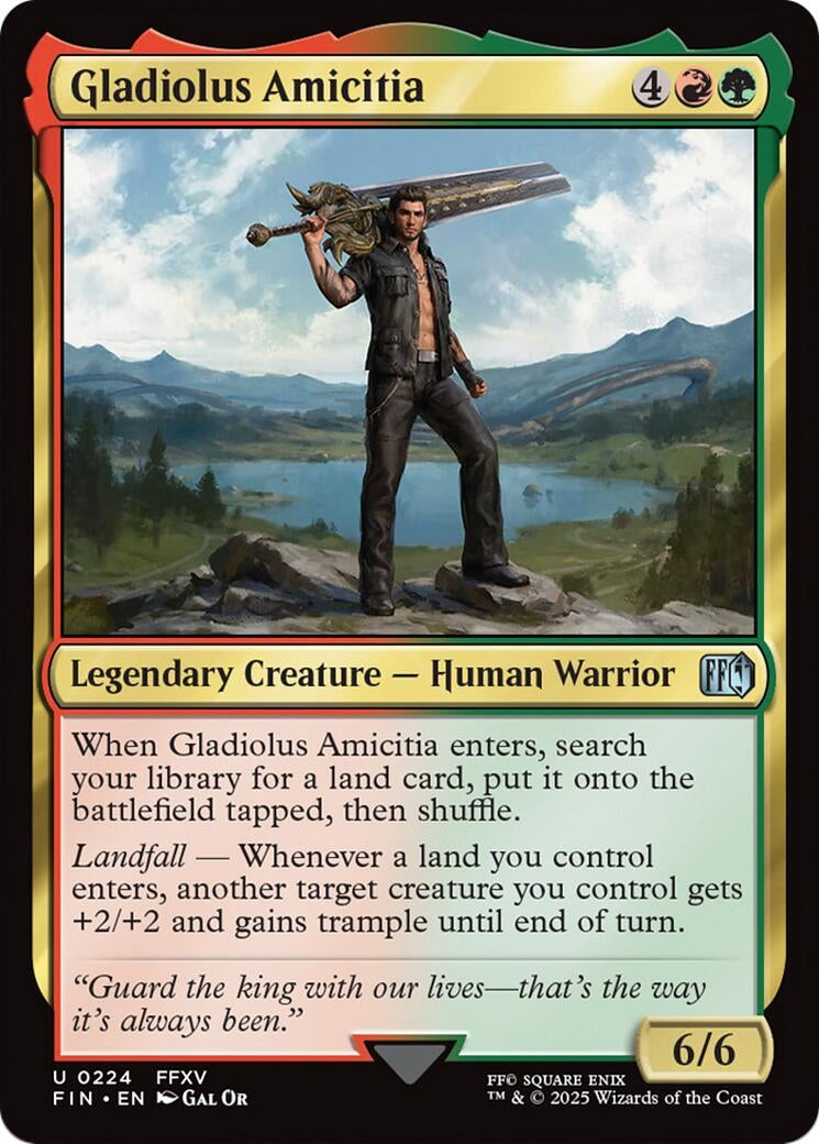 Image for Gladiolus Amicitia [224] - Magic: The Gathering