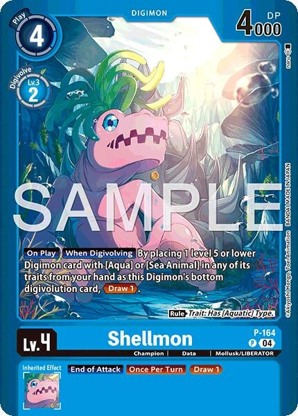 Image for Shellmon [P-164 P] - Digimon Card Game