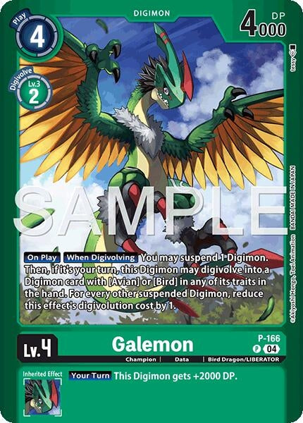 Image for Galemon [P-166 P] - Digimon Card Game