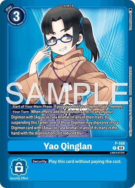 Image for Yao Qinglan [P-168 P] - Digimon Card Game