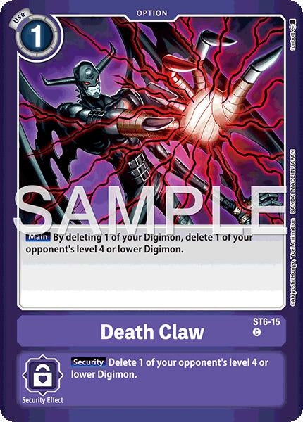Image for Death Claw [ST6-15 C] - Digimon Card Game
