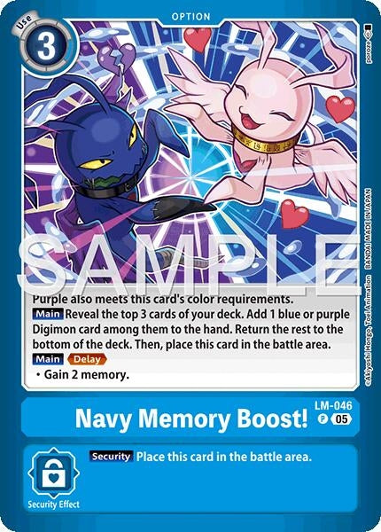 Image for Navy Memory Boost! [LM-046 P] - Digimon Card Game