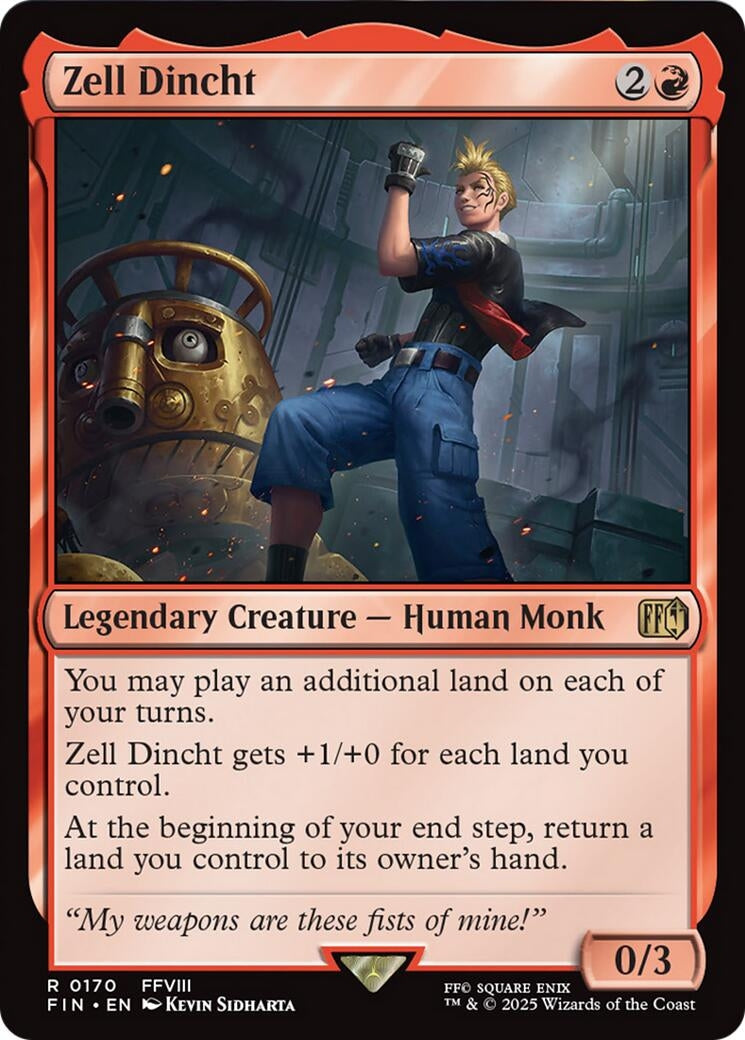 Image for Zell Dincht [170] - Magic: The Gathering