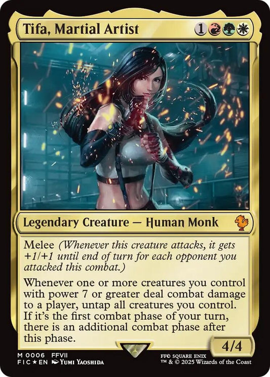 Image for Tifa, Martial Artist [6] - Magic: The Gathering