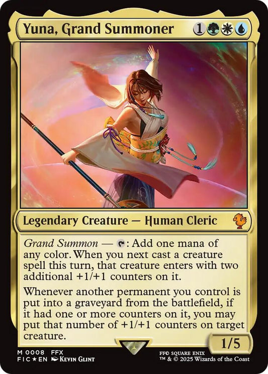 Image for Yuna, Grand Summoner [8] - Magic: The Gathering